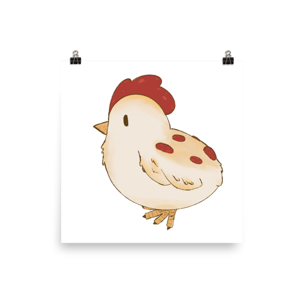 Pizza chicken Poster
